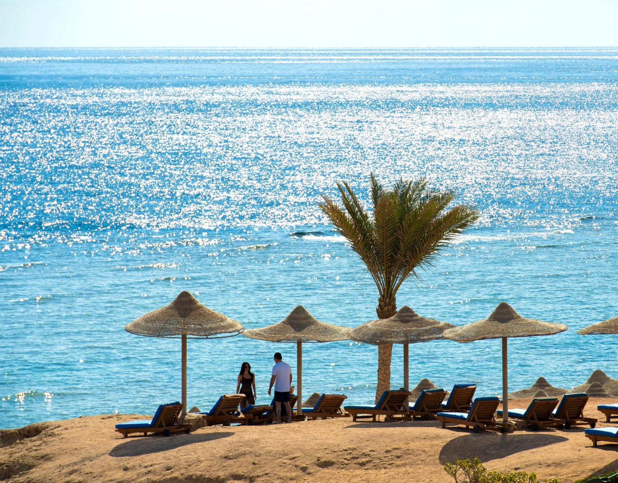 Charmillion Club Resort Sharm el-Sheik Eksteriør bilde Beach at the Red Sea